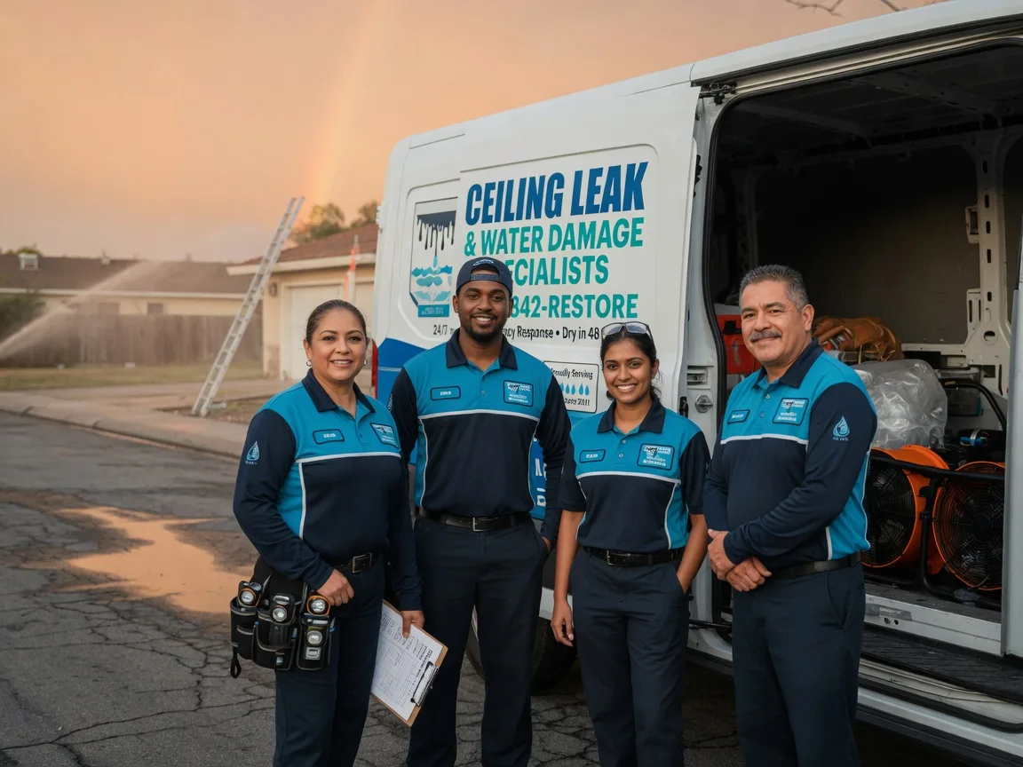 Ceiling Leak Cleanup company in Warrington, PA